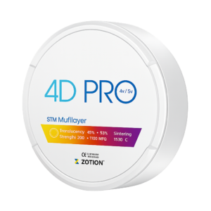 Zotion 4D Pro Multilayer Preshade Zirconia Block – 4Dpro
