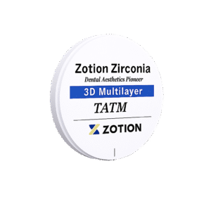 Zotion preshaded zirconia block made of Tosoh zirconia powder – TATM