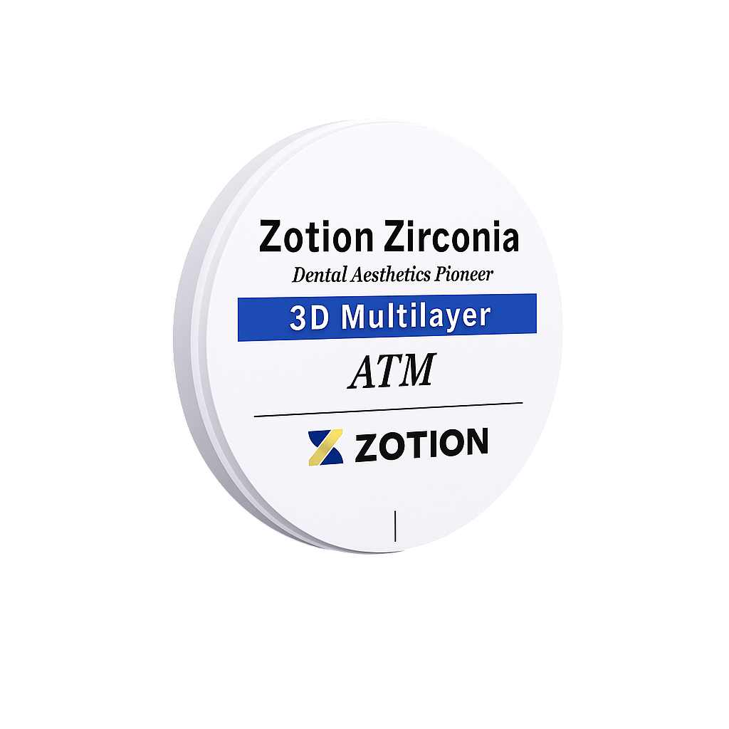 Zotion 3D multilayer preshaded zirconia block – ATM