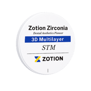 Zotion 3D multilayer preshaded zirconia block – STM